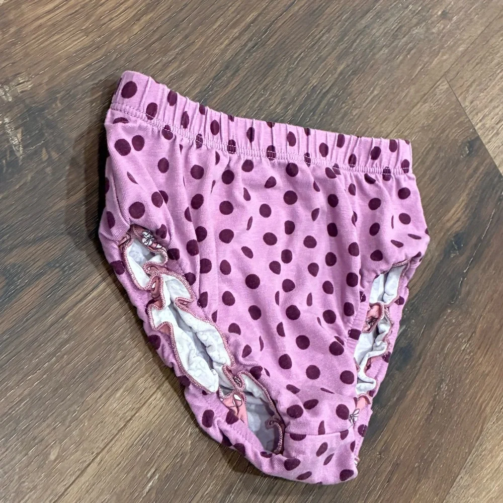 Matilda Jane Purple Polka Dot Diaper Cover Bloomers Bottoms 12-18m